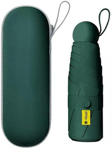 jimigo 2 fold uv coated large stylist heavy duty long lasting men  women travel kc umbrella green