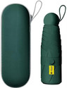 JIMIGO 2 Fold UV Coated large stylist heavy duty long lasting Men & Women Travel Kc Umbrella (Green)