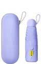 JIMIGO 2 Fold UV Coated large stylist heavy duty long lasting Men & Women Travel Kc Umbrella (Purple)