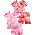 Jimonda Boys Girls Bamboo Rayon Pajamas Set Kids Sleepwear