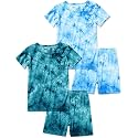 Jimonda Boys Girls Bamboo Rayon Pajamas Set Kids Sleepwear