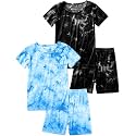 Jimonda Boys Girls Bamboo Rayon Pajamas Set Kids Sleepwear