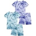 Jimonda Boys Girls Bamboo Rayon Pajamas Set Kids Sleepwear