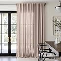 jinchan Linen Curtains Light Filtering Back Tab