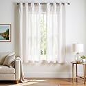 jinchan Linen Curtains 72 Inch Light Filtering