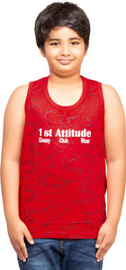 jingo vest for boys cotton blend