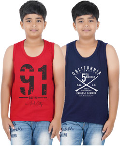 jingo vest for boys cotton blend