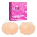 Silicone Nipple Cover Reusable for Women - 4 Pieces | Reusable | Skin-Friendly Adhesive Nipple Pads for Women | Nipple Pasties for Women Multicolour