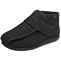 JIONS Women Men Adjustable Velcr Extra Wide Shoes Swollen Feet Diabetic