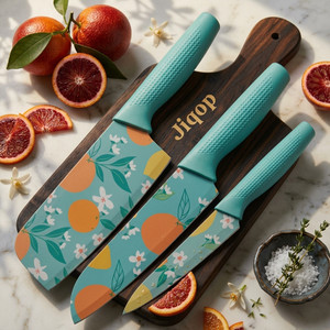 Jiqop 3 Pc Stainless Steel Knife Set