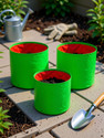 JIRSTAME Grow Bags 12 x 12 inch, Terrace Gardening, Vegetable, Fruits Planting bags Grow Bag