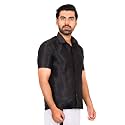 JISB Men39s Dupion Cotton Silk Slub Ethnic