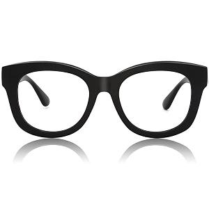 JiSoo Oversized Reading Glasses for Women Men