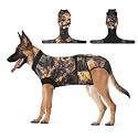 Jiupety Dog Recovery Suit Adjustable Dogs Bodysuit