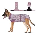 Jiupety Dog Recovery Suit Adjustable Dogs Bodysuit