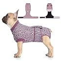 Jiupety Dog Recovery Suit Adjustable Dogs Bodysuit