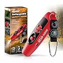 JIUSAIRUI 120dB Electronic Air Horn with Compass & Thermometer- Bear Horn to Scare Bears - Self Defense for Hiking