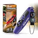 JIUSAIRUI 120dB Electronic Air Horn with Compass & Thermometer- Bear Horn to Scare Bears - Self Defense for Hiking