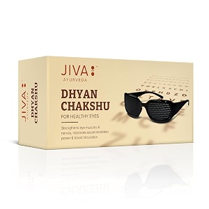 jiva dhyan chakshu  pin hole glasses designed on ayurvedic tratak principle - pack of 1