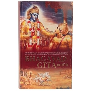 jivadaya bhagavad gita as it is english original sanskrit texts with english translation and commentary hardcover 900 pages