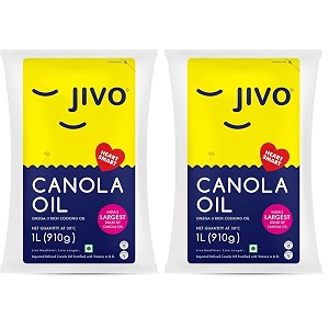 Jivo Canola Oil1 Litre Refined Pouch Cooking