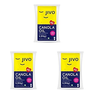 Jivo Canola Oil1 Litre Refined Pouch Cooking