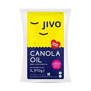 JIVO Canola Oil 1 ltr Refined Pouch