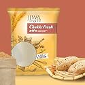 JIWA healthy by nature Organic Chakki Fresh Flour/Atta| Make Fluffy Rotis, Bake Healthy | Certified Organic Flour | 100% Natural Premium Whole Wheat Flour and Chakki Ground | 1 kg