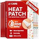 Heat Patch for Menstrual Cramp Relief (6 pcs Large), Period for Cramps with Air-Activated Carbon, Menstrual Heating Patches for Period - 3.74 x 7.87 inches