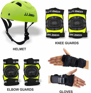 jj jonex protective set skating and cycling skating guard combo