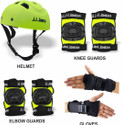 JJ Jonex PROTECTIVE SET SKATING AND CYCLING Skating Guard Combo