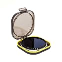 JJC F-NDV49 49mm Variable Neutral Density Filter for Camera Lens Photography, ND2 - ND400 Adjustable ND Filter, 16 Layers of Coating, 7mm Aluminum Frame, with Waterproof Seal Box