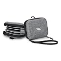 JJC Hard Lens Filter Pouch Case for 4 Circular ND UV CPL Filter up to 95mm