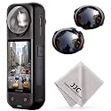 JJC ND16 ND Filters for Insta360 X5.4-Stops Expose Control,HD Optical Glass