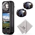 JJC ND32 ND Filters for Insta360 X5,5-Stops Expose Control,HD Optical Glass