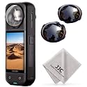 JJC ND64 ND Filters for Insta360 X5,6-Stops Expose Control,HD Optical Glass