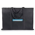 JJRING Dacron Art Portfolio Tote Bag 24'' x 32'' For 23'' x 31'' Black