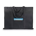 JJRING Dacron Art Portfolio Tote Bag 22'' x 28.5'' For 20'' x 26'' Black