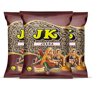 jk whole jeera cumin seeds 250g  premium aromatic indian cumin  fresh sabut jeera for tadka curries amp everyday cooking 250g pack of 3