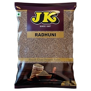 jk radhuni 50 gram wild celery  indian spices  special bengali masala - seeds