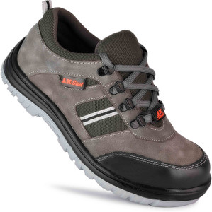 JK STEEL Steel Toe Genuine Leather Safety