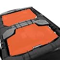 JK Sun Shade Top Compatible with Jeep Wrangler Sunshade Mesh Roof Orange