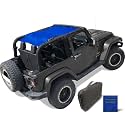 JK Sun Shade Top Compatible with Jeep Wrangler Sunshade Mesh Roof Blue