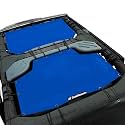 JK Sun Shade Top Compatible with Jeep Wrangler Sunshade Mesh Roof Blue
