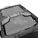 JK Sun Shade Top Compatible with Jeep Wrangler Sunshade Mesh Roof Gray