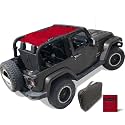 JK Sun Shade Top Compatible with Jeep Wrangler Sunshade Mesh Roof