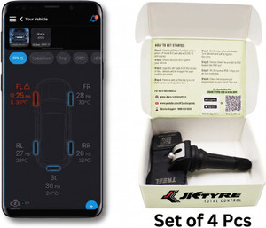 JK TYRE Smart Tyre Pressure Gauge Set
