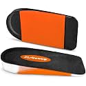 JL-Group Orthopedic Heel Inserts, Shock Absorption and Heel Support Insoles for Achilles Tendonitis, Plantar Fasciitis, Heel Lifts Cushions for Heel Pain Relief (Small: Women 6-9, Men 6-7.5)