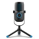 JLab Talk USB Microphone, USB-C Output, Cardioid, Omnidirectional, Stereo or Bidirectional, 96k Sample Rate, 20Hz, 20kHz Frequency Response, Volume, Gain Control, Quick Mute, Plug & Play