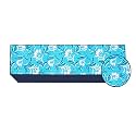 Polycarbonate Water &amp; Dustproof Split Ac Cover for Voltas 2 Ton 3 Star 243v Ezl2 Inverter, Blue (Color10)